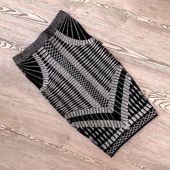 NWOT H&M Gold Label Bodycon Stretch Pencil Skirt, S - Picture 2 of 2